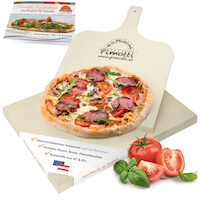 3cm Pimotti Pizzastein/ Brotbackstein Set